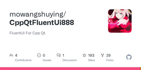 qt 888|Releases · mowangshuying/CppQtFluentUi888 · GitHub.